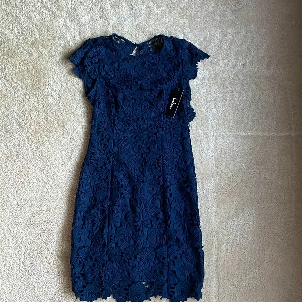 Brand: Lulus   Color: Navy Blue  Size: XS